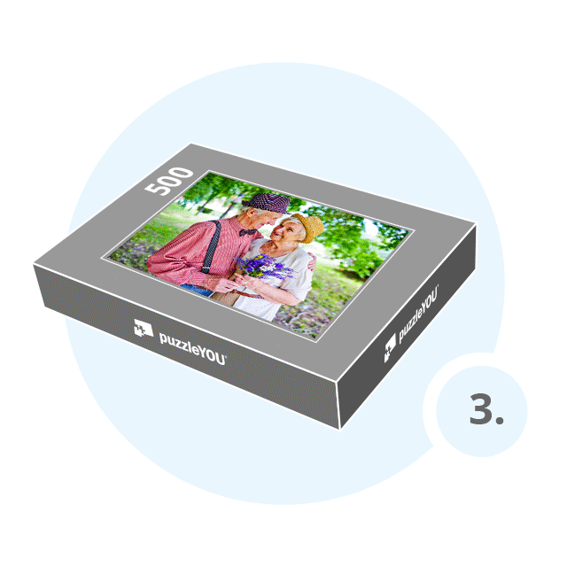 Étape 3 : Choisir une boîte cadeau pour votre puzzle personnalisé