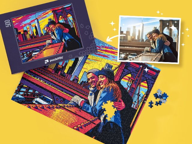 Fotopuzzel AI Art - Pop Art