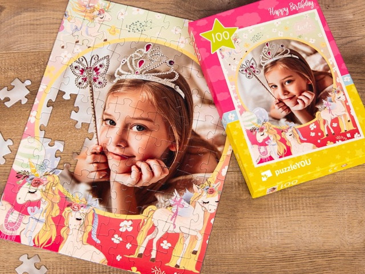 Eenhoorn puzzels voor kinderen