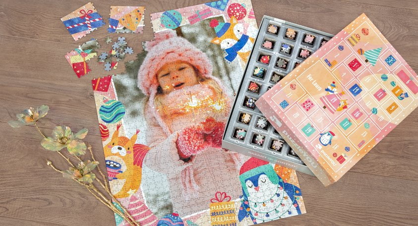 Puzzel-Adventskalender