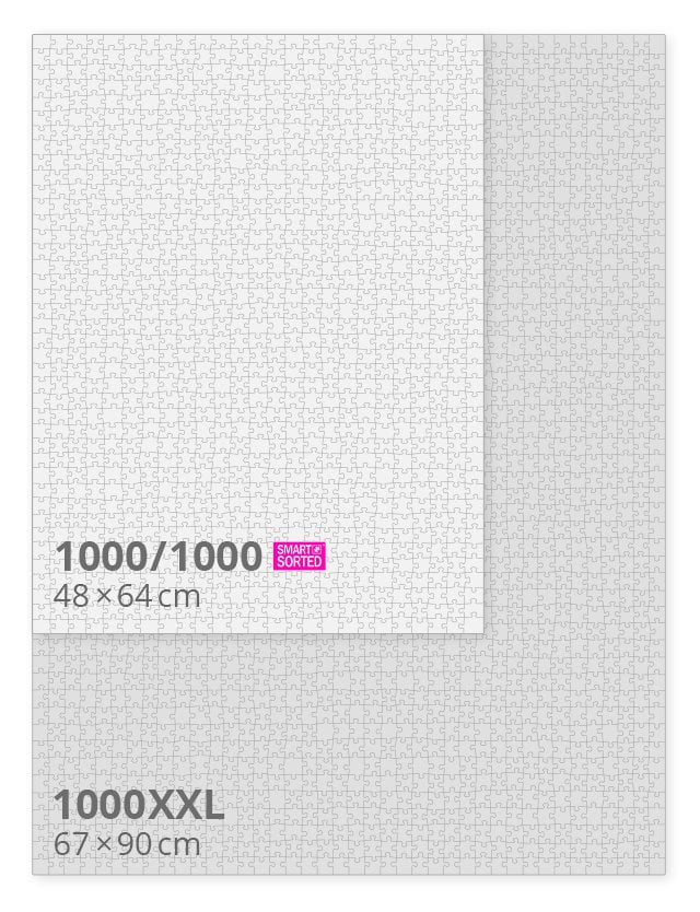 Dimensions du puzzle monté